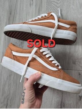 Vans | Old Skool tan brown suede granola low-top sneakers | WMS 10